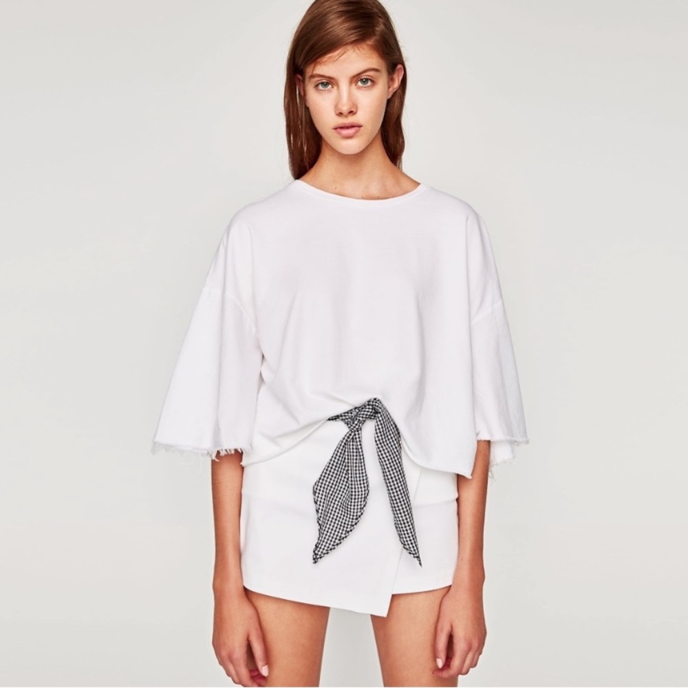 Zara High Waisted Skort
